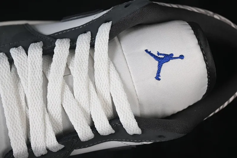 All categories Air Jordan Jordan series basketball shoes Air Jordan 1 Low Air Jordan 1 Low AJ1 Joe 1 white gray burst pattern low-top retro cultural basketball shoes IU2268-100